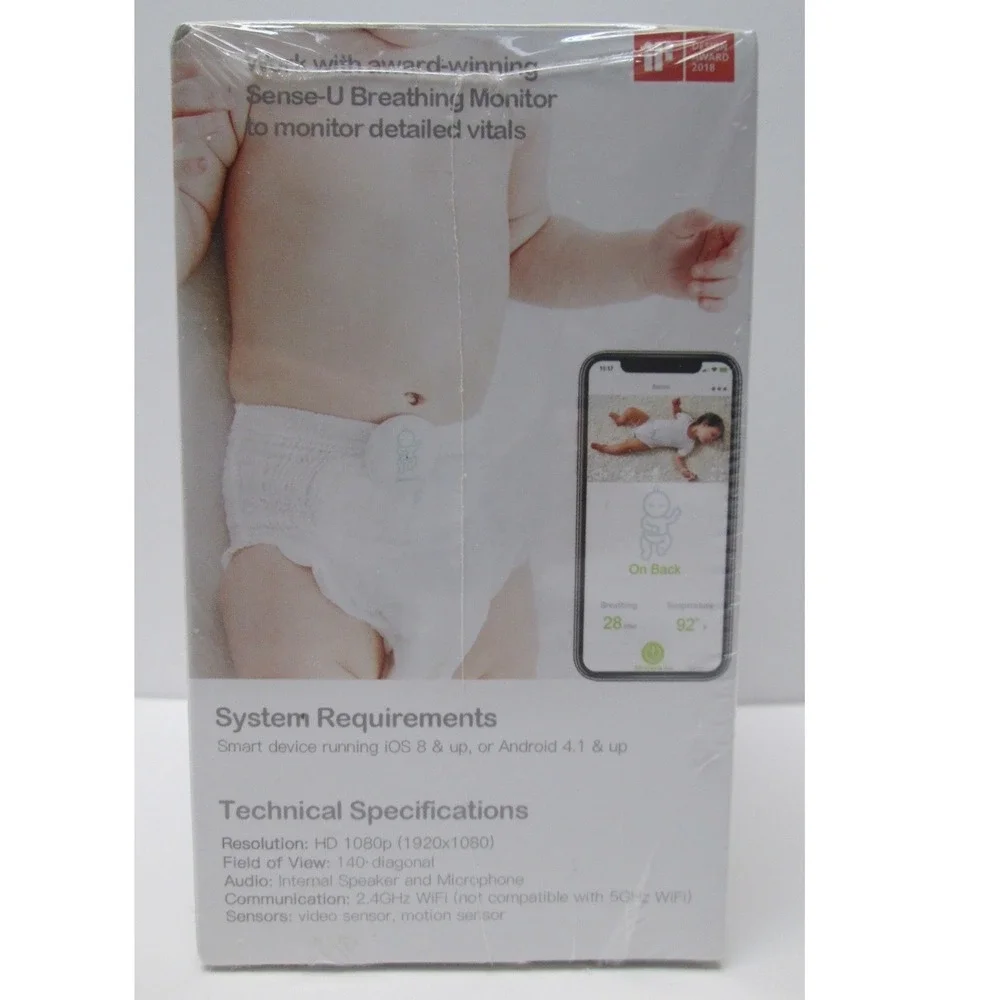 NEW Sense-U Video HD Baby Montior Camera audio night vision talk motion detect